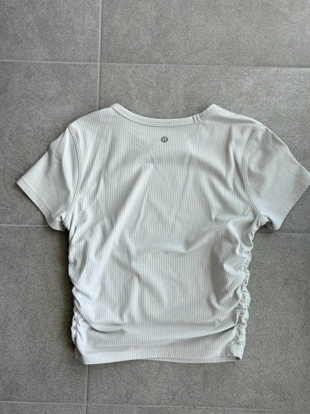 Lululemon All It Takes Ribbed Nulu T-Shirt Light Vapor 4